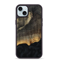 iPhone 15 Plus Wood Phone Case - Latisha (Wood Burl, 812083)
