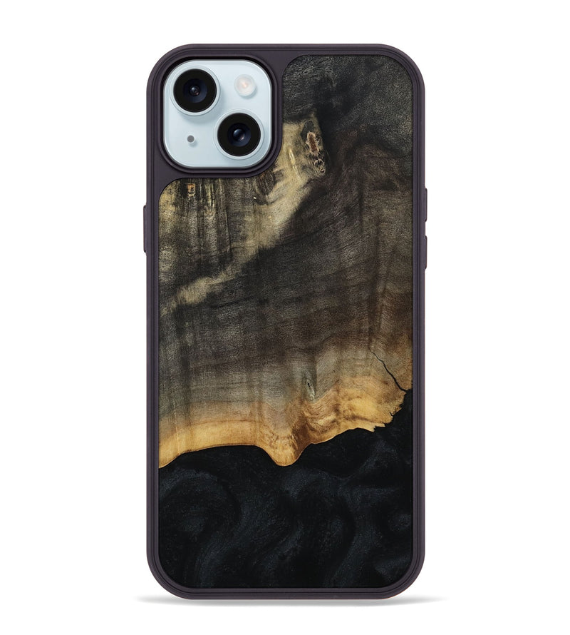 iPhone 15 Plus Wood Phone Case - Latisha (Wood Burl, 812083)