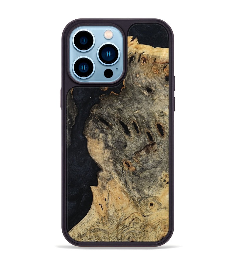iPhone 14 Pro Max Wood Phone Case - Marcelo (Wood Burl, 812084)