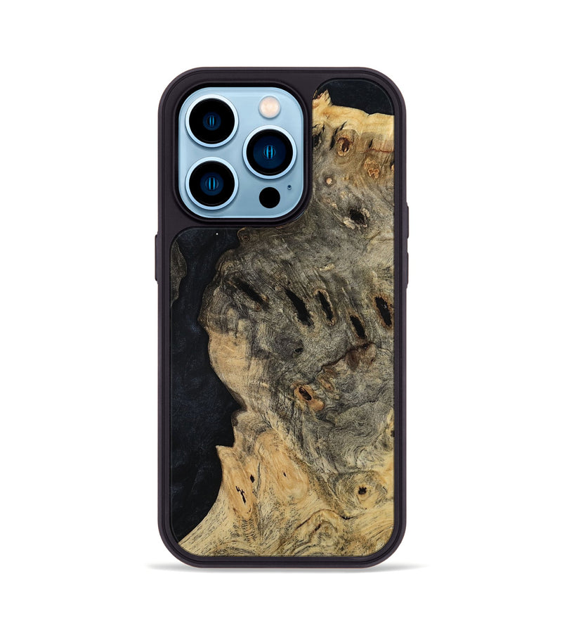 iPhone 14 Pro Wood Phone Case - Marcelo (Wood Burl, 812084)