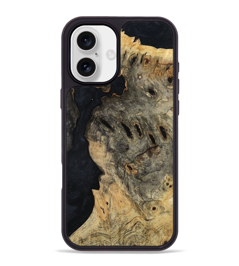 iPhone 16 Plus Wood Phone Case - Marcelo (Wood Burl, 812084)
