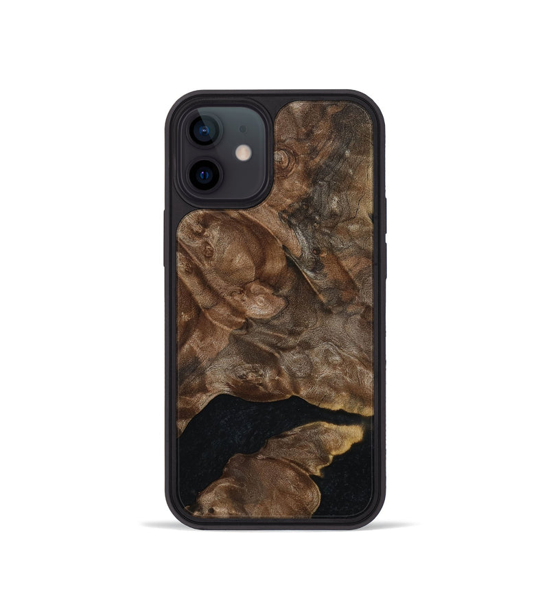 iPhone 12 mini Wood Phone Case - Sherlyn (Wood Burl, 812085)
