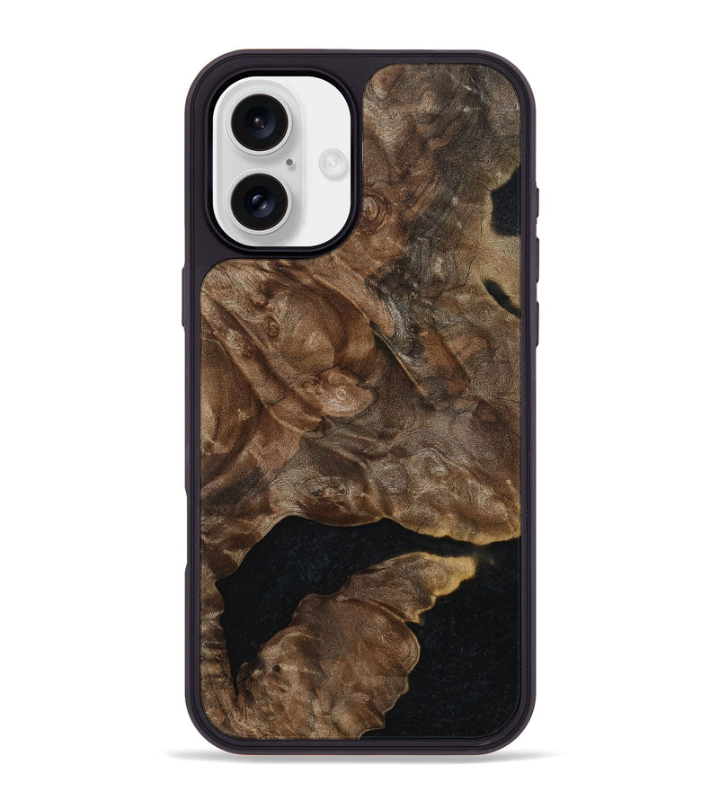 iPhone 16 Plus Wood Phone Case - Sherlyn (Wood Burl, 812085)