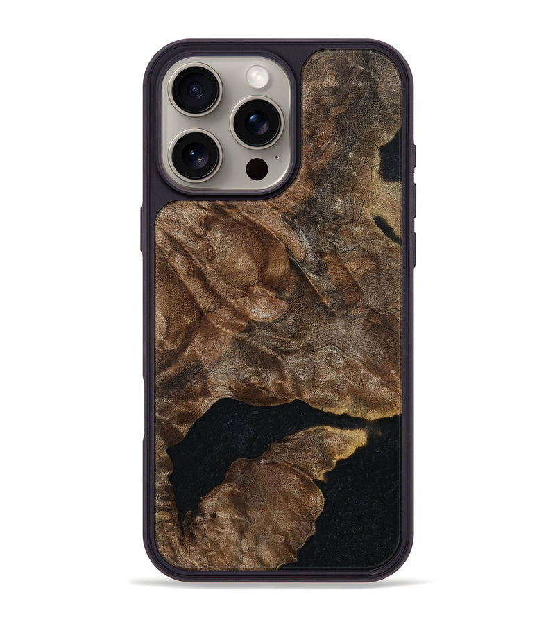 iPhone 16 Pro Max Wood Phone Case - Sherlyn (Wood Burl, 812085)