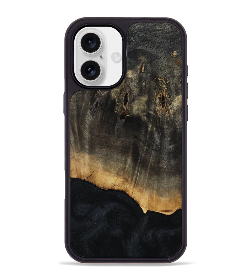iPhone 16 Plus Wood Phone Case - Angelo (Wood Burl, 812086)