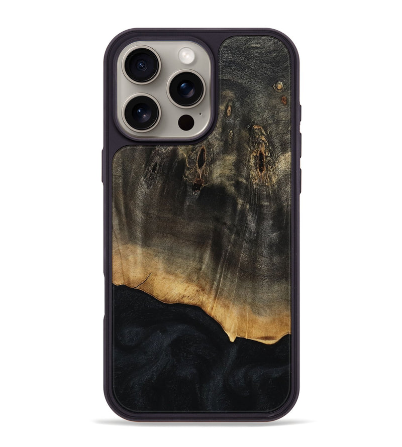 iPhone 16 Pro Max Wood Phone Case - Angelo (Wood Burl, 812086)