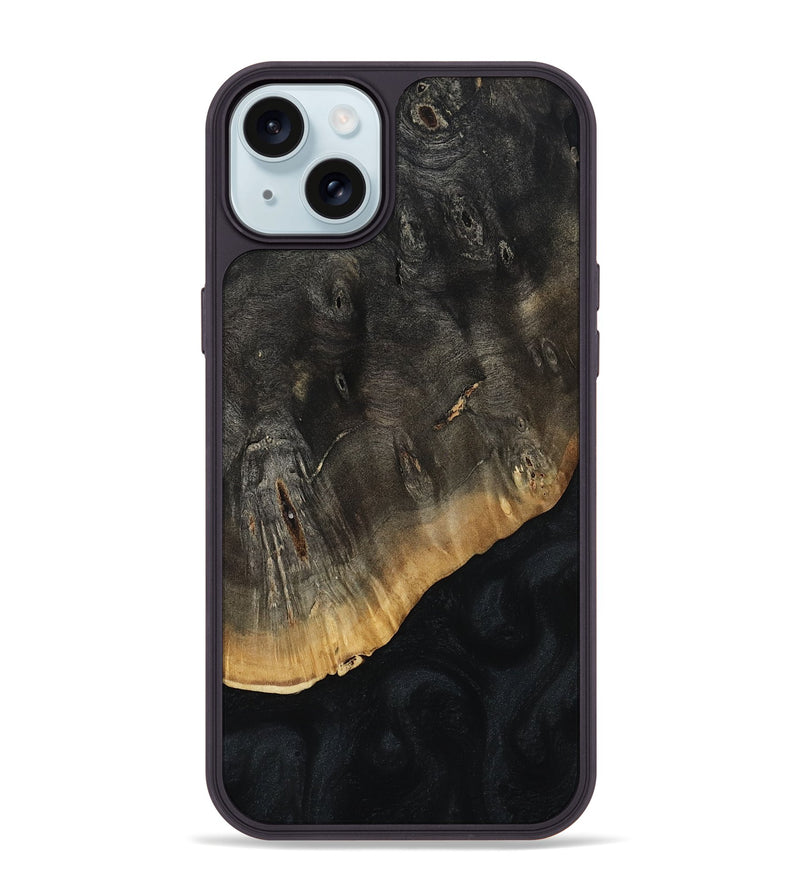 iPhone 15 Plus Wood Phone Case - Zain (Wood Burl, 812088)