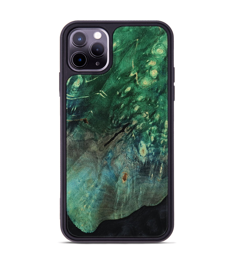 iPhone 11 Pro Max Wood Phone Case - Leanna (Wood Burl, 812089)