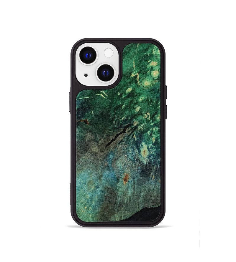 iPhone 13 mini Wood Phone Case - Leanna (Wood Burl, 812089)