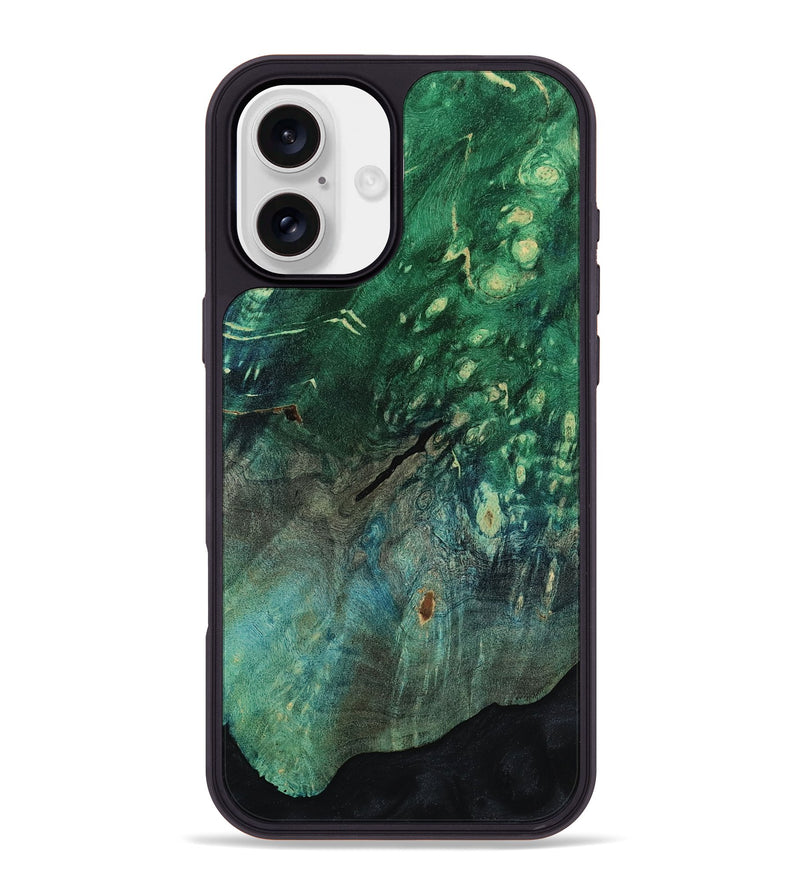 iPhone 16 Plus Wood Phone Case - Leanna (Wood Burl, 812089)