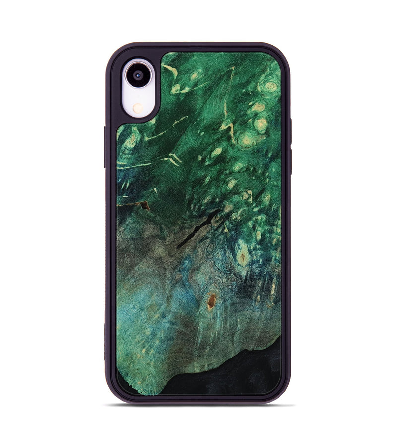 iPhone Xr Wood Phone Case - Leanna (Wood Burl, 812089)