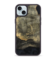 iPhone 15 Plus Wood Phone Case - Keith (Wood Burl, 812090)