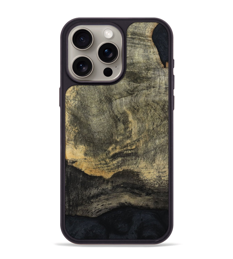 iPhone 15 Pro Max Wood Phone Case - Keith (Wood Burl, 812090)