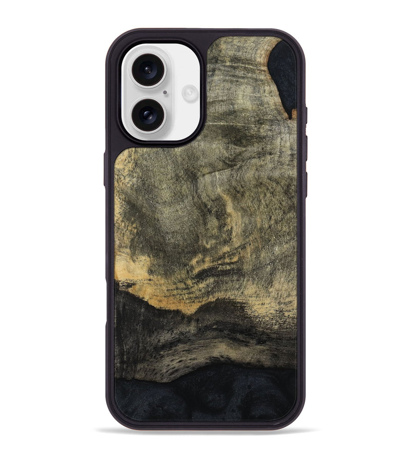 iPhone 16 Plus Wood Phone Case - Keith (Wood Burl, 812090)
