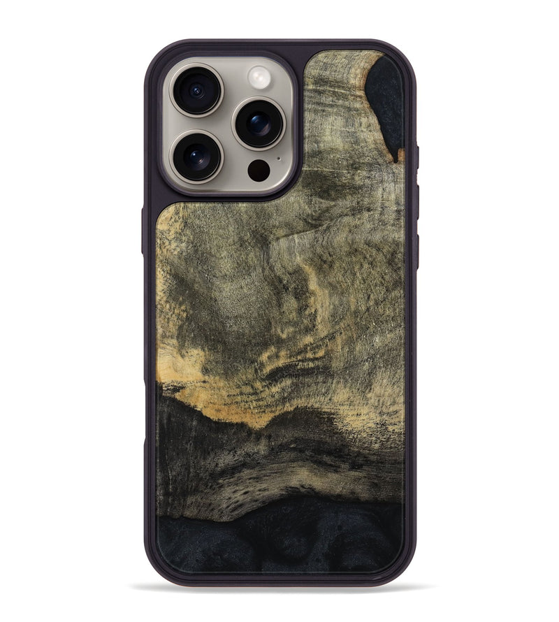 iPhone 16 Pro Max Wood Phone Case - Keith (Wood Burl, 812090)