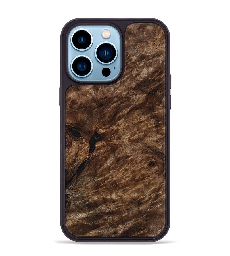iPhone 14 Pro Max Wood Phone Case - Asia (Wood Burl, 812092)