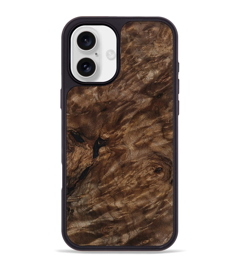 iPhone 16 Plus Wood Phone Case - Asia (Wood Burl, 812092)