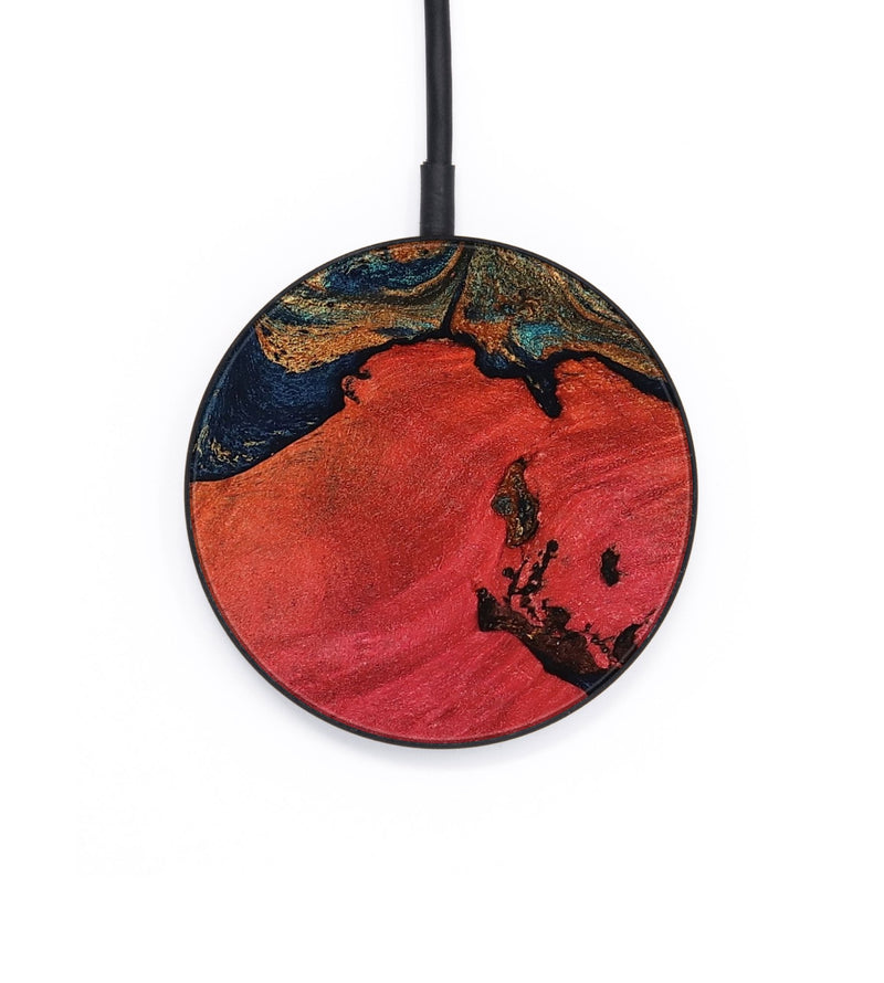 Circle Wood Wireless Charger - Clark (Red, 812096)