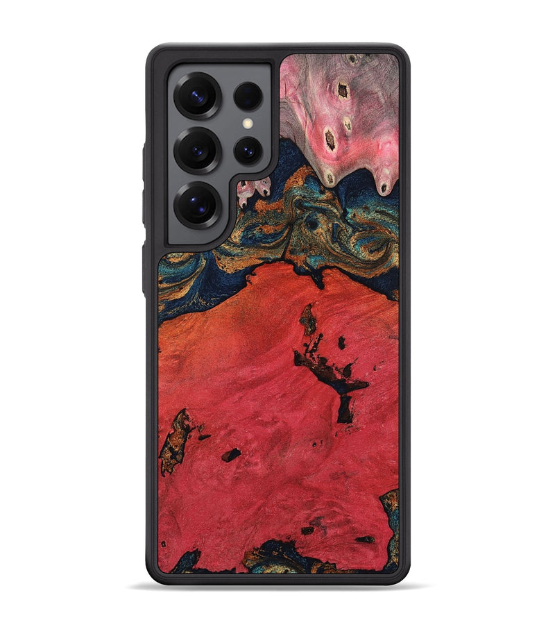 Galaxy S25 Ultra Wood Phone Case - Clark (Red, 812096)
