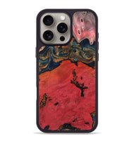 iPhone 16 Pro Max Wood Phone Case - Clark (Red, 812096)