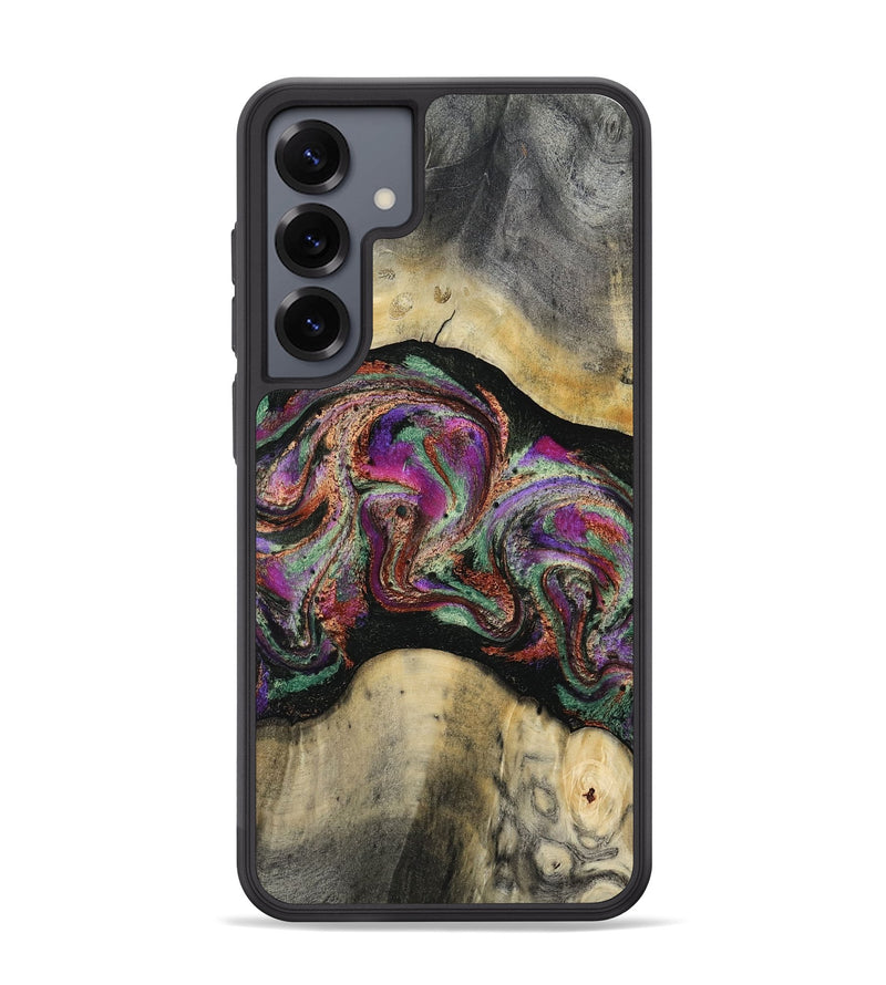 Galaxy S25 Plus Wood Phone Case - Tamiko (Green, 812105)