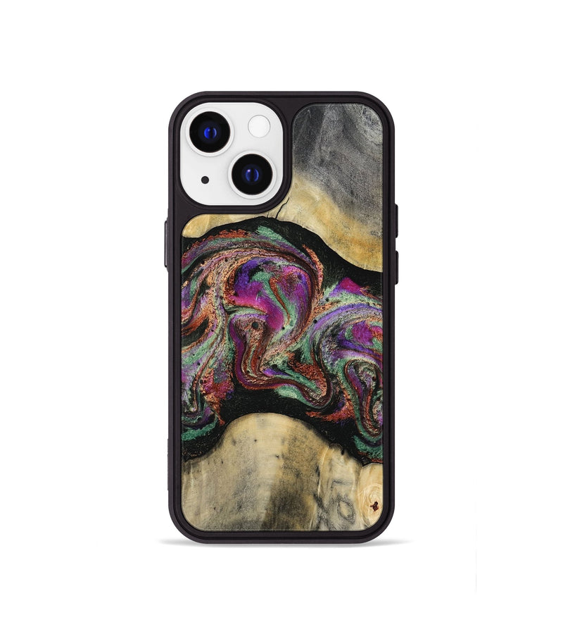 iPhone 13 mini Wood Phone Case - Tamiko (Green, 812105)