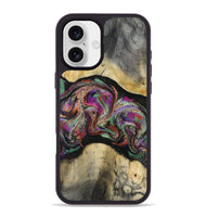 iPhone 16 Plus Wood Phone Case - Tamiko (Green, 812105)