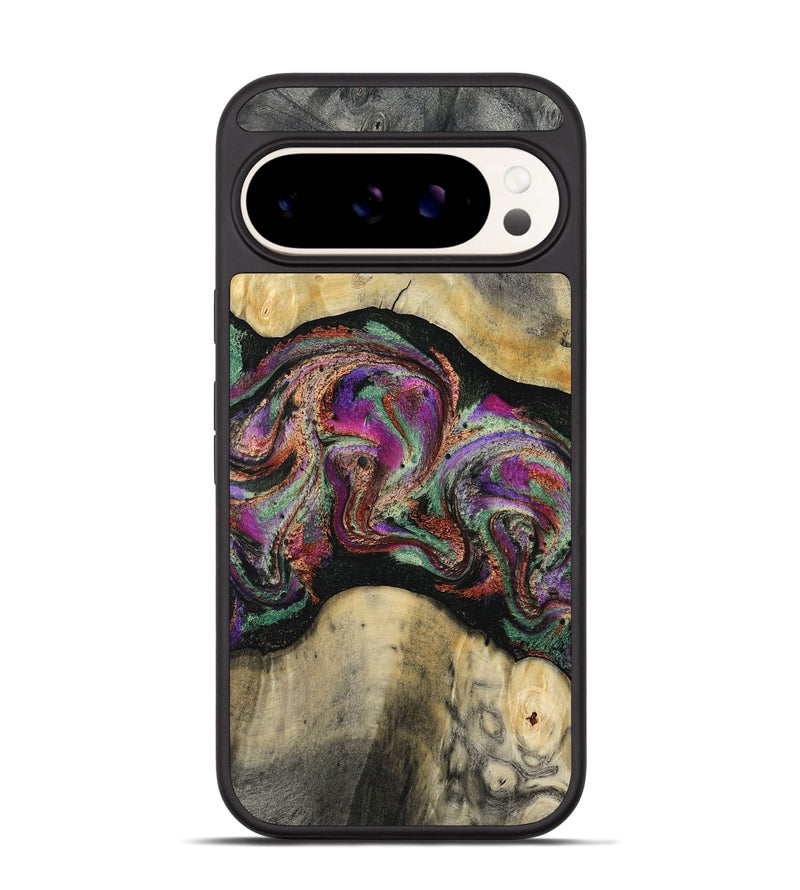 Pixel 9 Wood Phone Case - Tamiko (Green, 812105)