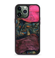 iPhone 13 Pro Max Wood Phone Case - Gia (Red, 812112)