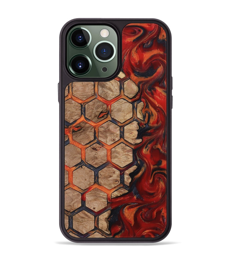iPhone 13 Pro Max Wood Phone Case - Kohen (Pattern, 812137)