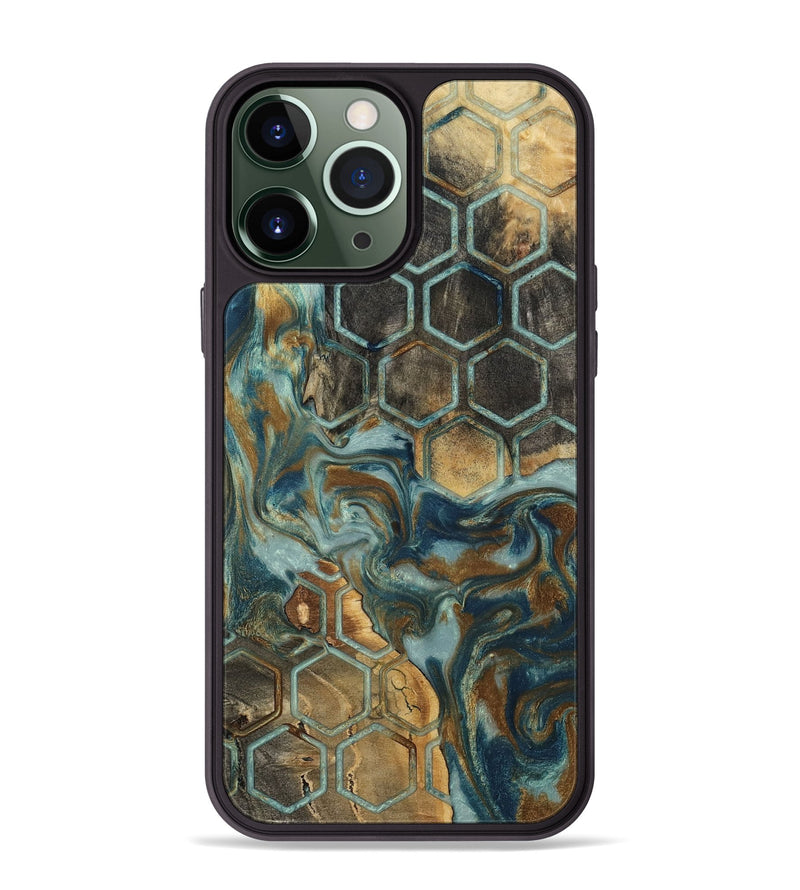 iPhone 13 Pro Max Wood Phone Case - Wash (Pattern, 812138)