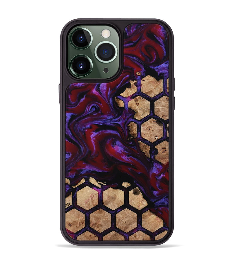iPhone 13 Pro Max Wood Phone Case - Suzan (Pattern, 812145)