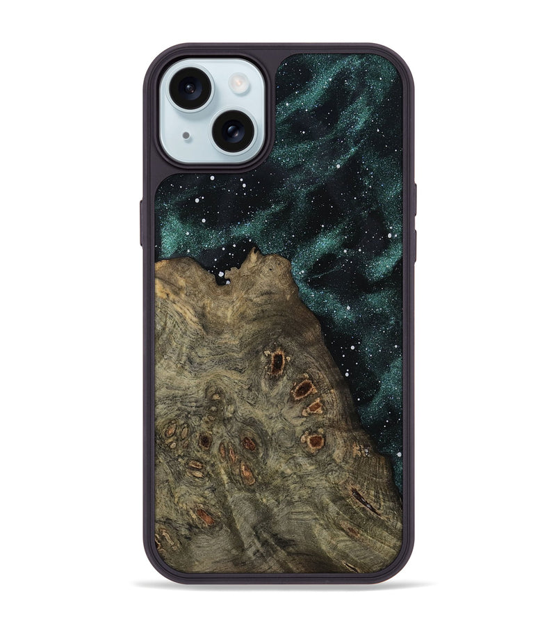 iPhone 15 Plus Wood Phone Case - Samuel (Cosmos, 812152)