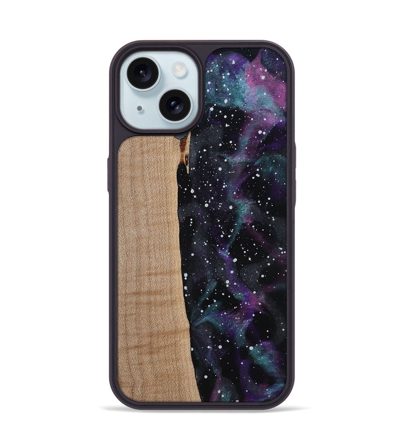 iPhone 15 Wood Phone Case - Reed (Cosmos, 812155)