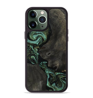 iPhone 13 Pro Max Wood Phone Case - Matt (Green, 812176)