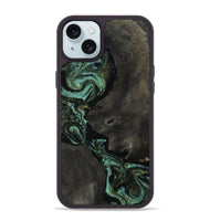iPhone 15 Plus Wood Phone Case - Matt (Green, 812176)