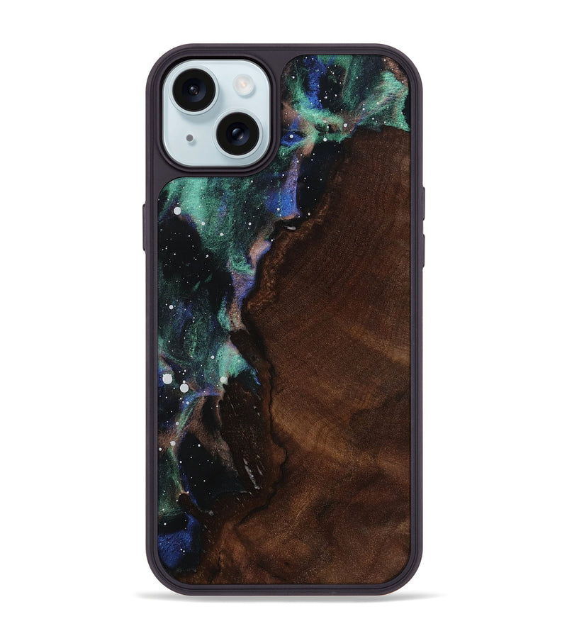 iPhone 15 Plus Wood Phone Case - Noemi (Cosmos, 812178)