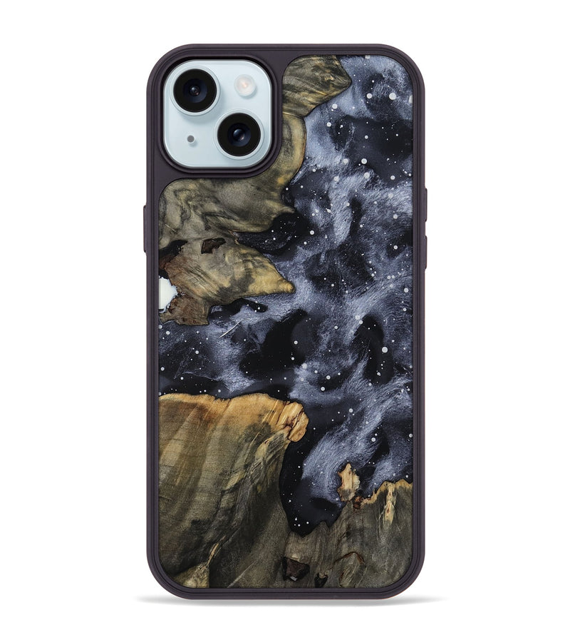 iPhone 15 Plus Wood Phone Case - Melva (Cosmos, 812179)