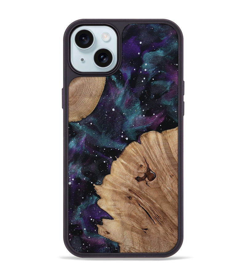 iPhone 15 Plus Wood Phone Case - Sadie (Cosmos, 812182)