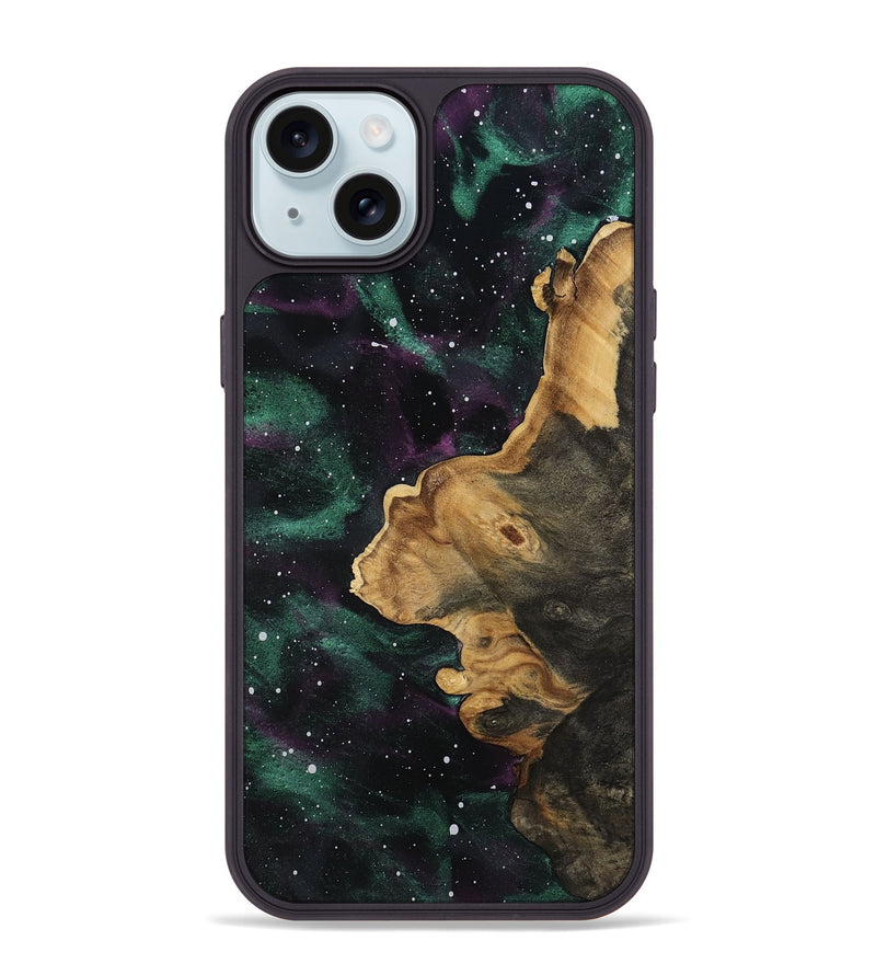 iPhone 15 Plus Wood Phone Case - Mitchel (Cosmos, 812187)
