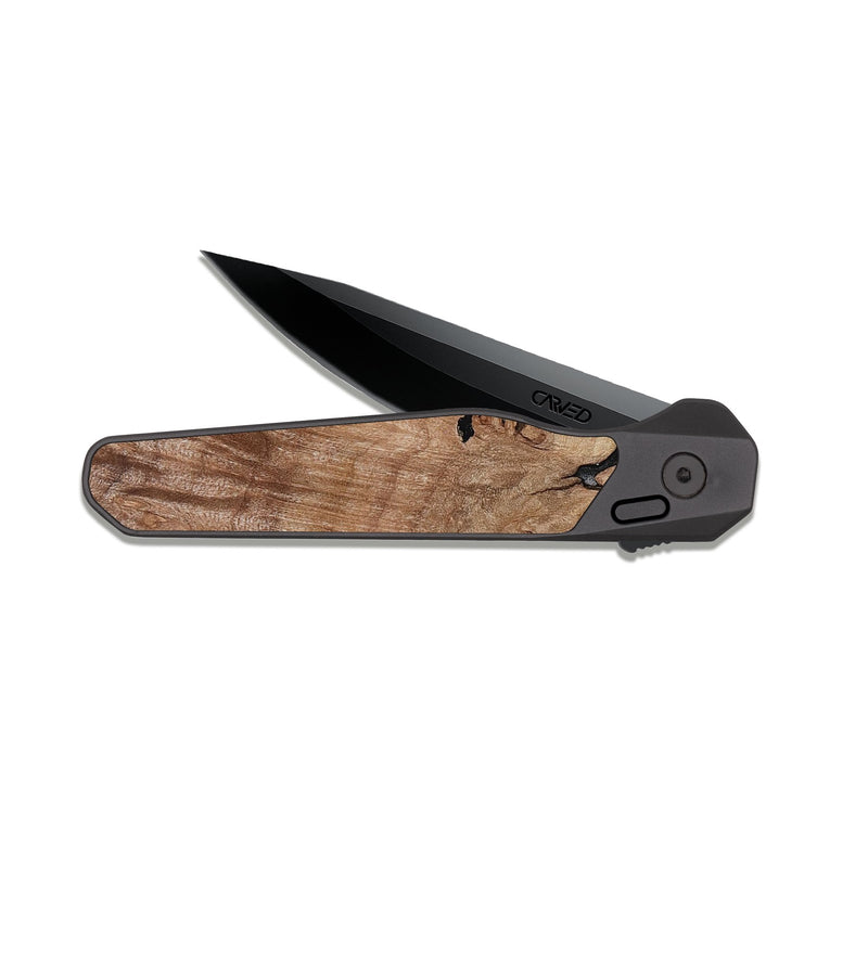 EDC Dark Slate Wood Pocket Knife - Erastus (Cosmos, 812188)