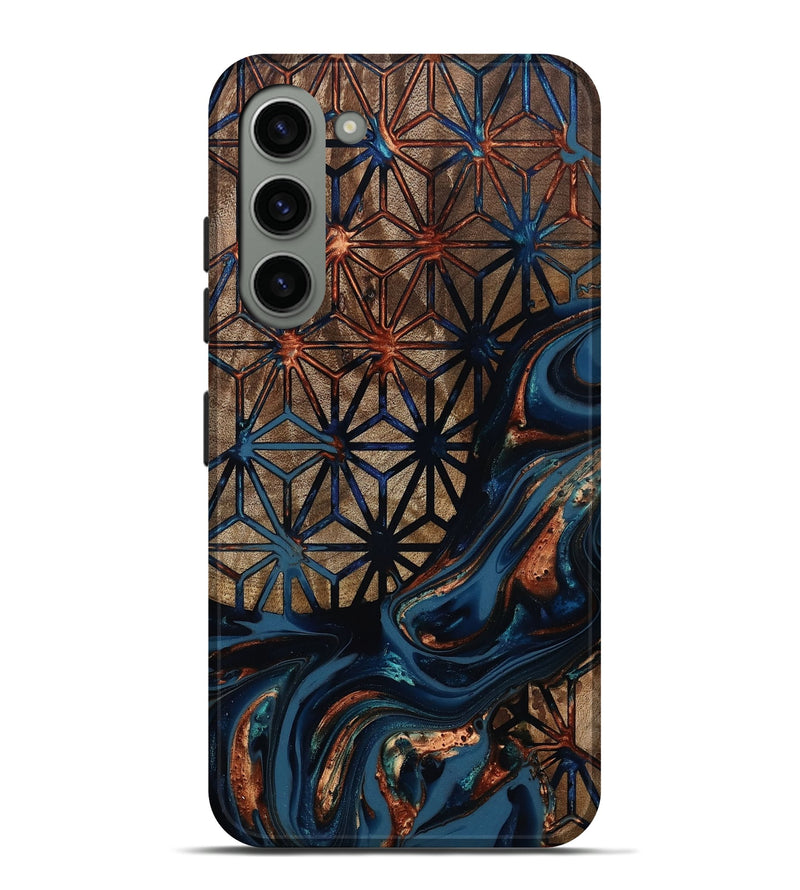 Galaxy S23 Plus Wood Live Edge Phone Case - Rowland (Pattern, 812203)