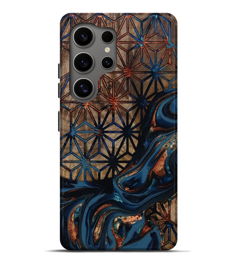 Galaxy S25 Ultra Wood Live Edge Phone Case - Rowland (Pattern, 812203)