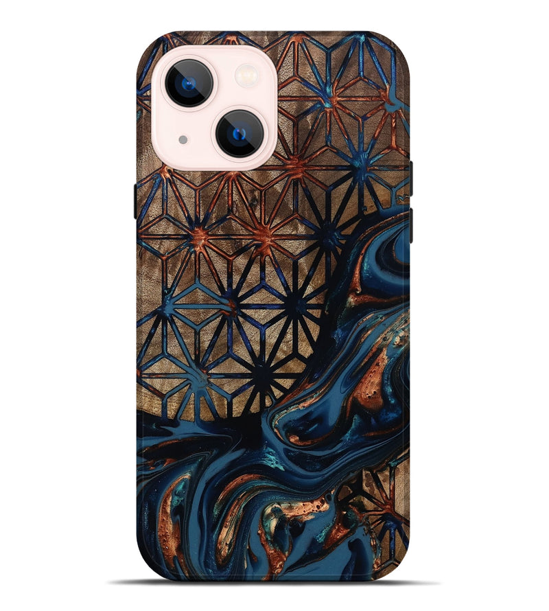 iPhone 14 Plus Wood Live Edge Phone Case - Rowland (Pattern, 812203)