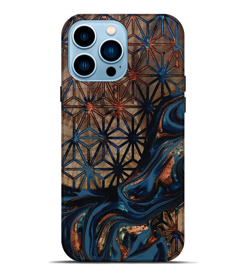 iPhone 14 Pro Max Wood Live Edge Phone Case - Rowland (Pattern, 812203)
