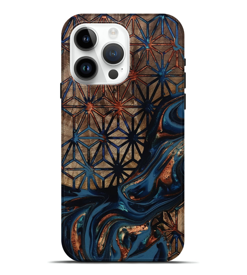iPhone 15 Pro Max Wood Live Edge Phone Case - Rowland (Pattern, 812203)
