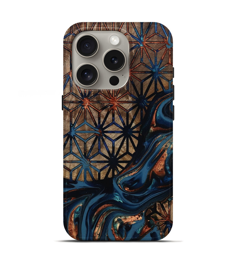 iPhone 16 Pro Wood Live Edge Phone Case - Rowland (Pattern, 812203)