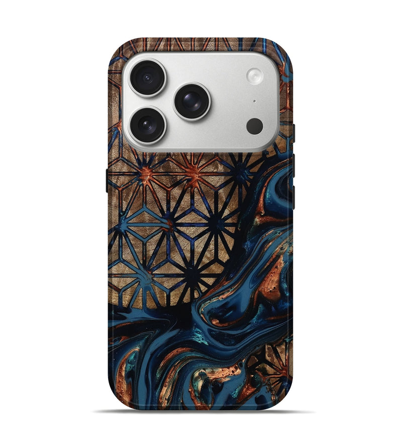iPhone 17 Pro Wood Live Edge Phone Case - Rowland (Pattern, 812203)