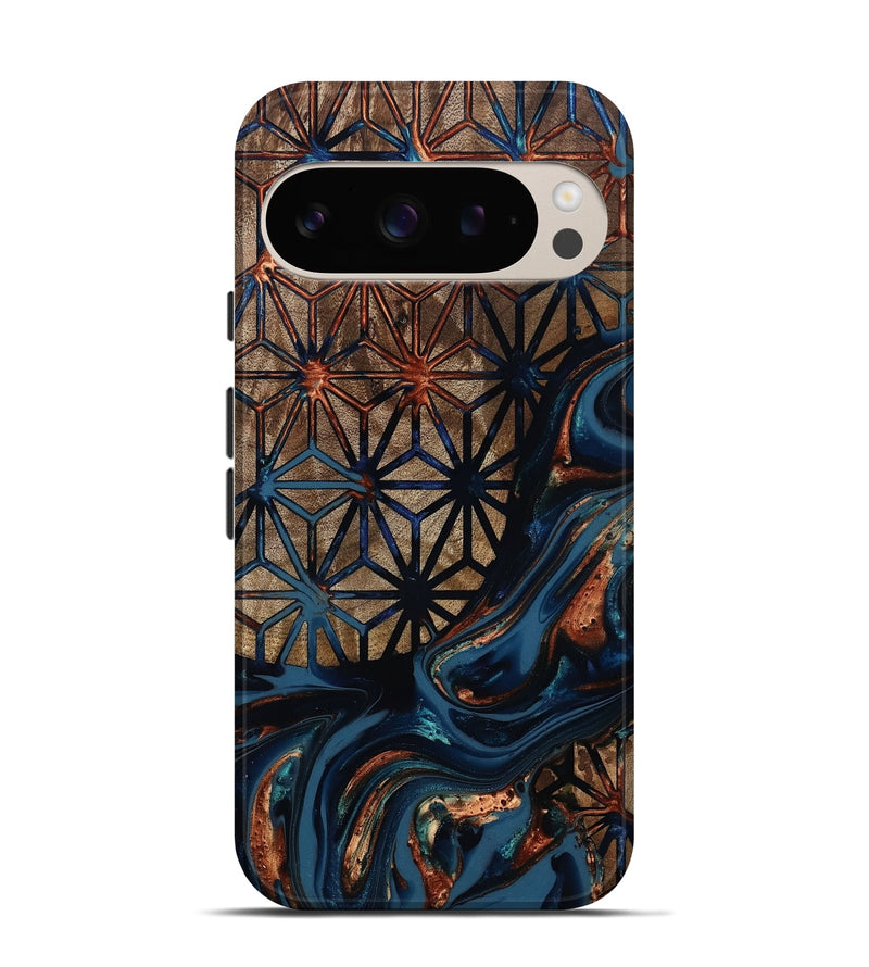 Pixel 9 Pro Wood Live Edge Phone Case - Rowland (Pattern, 812203)