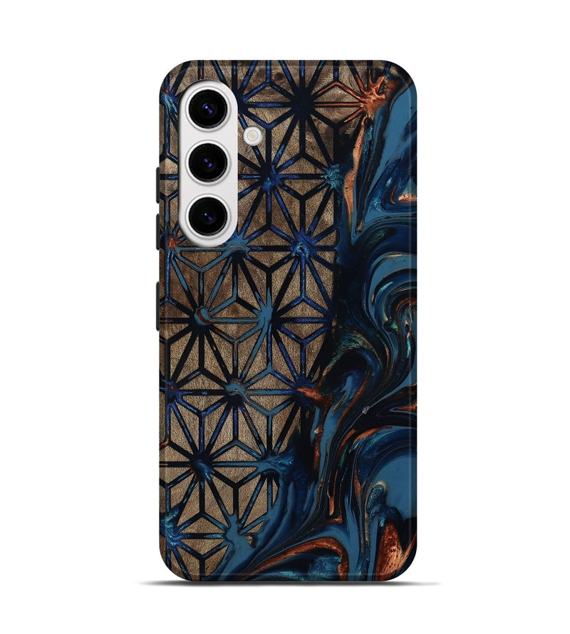 Galaxy S25 Wood Live Edge Phone Case - Alvah (Pattern, 812205)